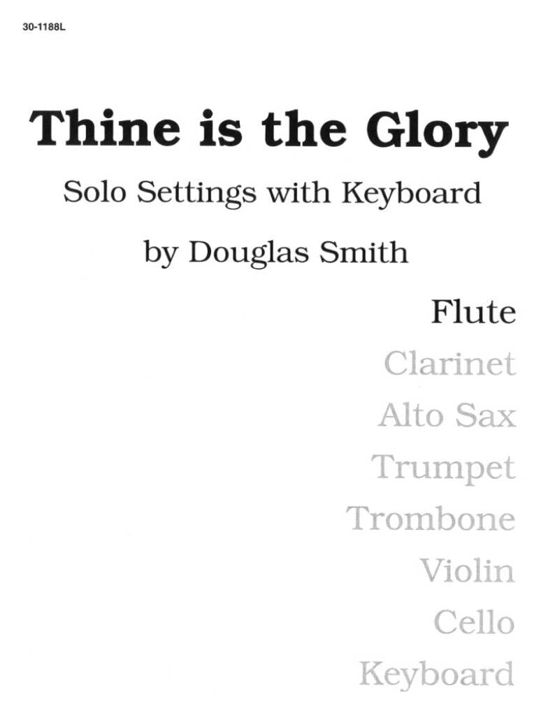 Thine Is The Glory